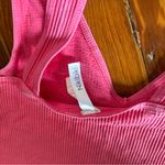 NIKIBIKI  Pink Ribbed Tank Top Photo 2