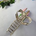 Metal Pink / Lilac Tulip Flower Hair Claw Clip Photo 4