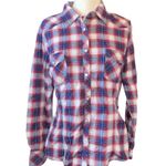 Rock & Roll Cowgirl shirt button down Pearl snap buttons long sleeve Size large Photo 0