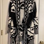 st. john's bay NWT St John’s Bay Aztec Open Front Cardigan Duster Size Medium Boho Western Photo 0