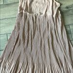 OAK + FORT Pink Pleated Sundress Size L Photo 2