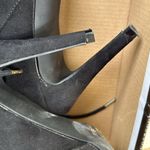 Forever 21 Black Stiletto size 7 tie up Boots Photo 4