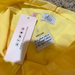 Oh Polly  Sabela Halter Neck Cut Out Flare Mini Dress Yellow Photo 4