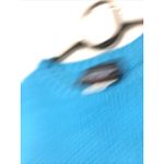 Anchor Blue Vtg Y2K  Turq Juniors XL Crewneck Pullover Sweater Cropped Tank USA‎ Photo 4