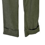 Tuckernuck Corduroy Flare Trousers Womens S Olive Green Quiet Luxury Preppy Photo 3