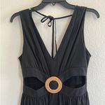 Dress Forum  Black Midi Dress with Cutout Detail Photo 3