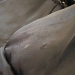 Black Nylon Backpack with Gold Hardware Photo 11