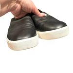 Vince  CORBIN LEATHER Black Slip-On Shoes 9.5 Photo 5