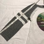 Rue 21  Women’s Wanderlust White & Gray Baseball 3/4 Sleeve T-shirt Size M Photo 6