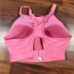 Gymshark High Support Sports Bra Pink 34E/F Racerback Adjustable Strap Photo 3