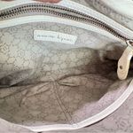 Nanette Lepore Vintage Beige Leather Shoulder Bag Envelope Purse Chain Strap Photo 14