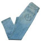 NWT Mother Dazzler Yoke Front Ankle in Lots Of Free Hugs Straight Jeans 26 Photo 3