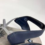 Skechers Reggae slim sandals navy blue gray size 7 Photo 3