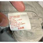 AG Adriano Goldschmied  Light Gray Crop Jeans Size 29 Low Rise Slim Fit Photo 5