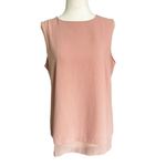 Rose + Olive Pink Blush Basic Blouse Women Top Size Small | 67 Photo 1