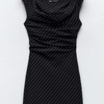 ZARA Pin Stripe Mini Dress Photo 0