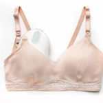NWT Willow luxe pumping bra in champagne nude size Large Photo 0