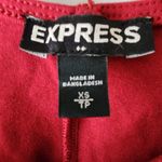 EXPRESS New Without Tags  3/4 Sleeve Peplum Shirt Dark Red Size XS Photo 1