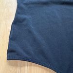 Haute Monde Ladder Cut Out Spaghetti Strap Bodysuit in Black - Size Small Photo 15