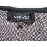 Nine West NWT Geometric Print in Tumbleweed ¾ Sleeve Sweater Dress XS $98 Photo 3