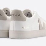 VEJA Campo Sneakers Tan White Photo 2