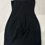 Lulus  Black Pleated Sheath Mini Dress Photo 0