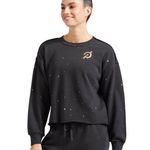 Peloton Women's Small Shine Crewneck Black Pullover Cycling Performance Apparel Photo 15