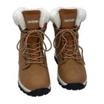 Womens 6 Mens 5 Winter Boot Fur Linning Waterproof‎ Snow Boots Unisex Tan Photo 1