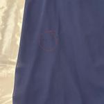 Lulus Heavenly Hues Maxi Dress Gown Deep V Modest Leg Slit Navy Blue Small Prom Photo 11