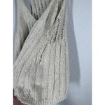 Free People Beige Knit Cropped Tank Top Sz S Boho V Neck Cottagecore Beachy Photo 2