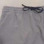 Lucy & Laurel Navy and White Paisley Pocket A-line Skirt Photo 3