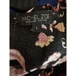 Rachel Zoe  Top Floral Boho 3/4 Balloon Sleeve Blouse Multicolor Peasant Sz.Large Photo 3