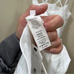 KHAITE NWT   Thea Pleated Maxi Dress $1,480 size 4 white  twill cotton maxi Photo 8