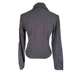 Nike  women's XS 0-2 black long sleeve collared zip up activewear jacket Photo 3