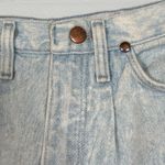 Wrangler Vintage Acid Wash High Rise Straight Leg Mom Jeans Made in USA 25x33 Photo 5