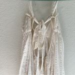 Free People Poppy Midi Dress Coconut Milk White Cotton Sz Large Photo 4