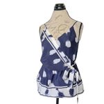 Banana Republic  Womens Blouse Tank XS  Faux Wrap Coastal Cowgirl, Boho Feminine Photo 2