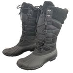 Lands' End  Womens 11 B Expedition Tall Waterproof Insulated Snow Boots Thinsulate Photo 0