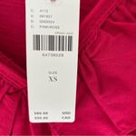 Anthropologie  Ruffle Lace Collar V-Neck Pink Long Sleeve Top NWTs size XS Photo 10