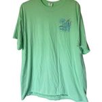 Seafoam Green Get Your Tail To The Beach Graphic Tee Shirt XL Photo 1