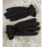 Black Leather Gloves for Men Photo 8