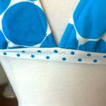Aeropostale  Blue Polka Dot Bikini Top Photo 3