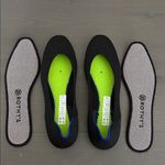 Rothy's  The Square Flats Womens Black Minimalist Neutral Slip On Knit Size 10 Photo 7