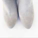 Kaari Blue  Gray Faux Suede Ankle Boot Photo 2