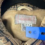 Vintage hand painted 80’s patchwork acid wash color block denim jacket 16 Yellow Photo 14