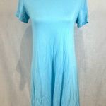 White floral kimono and sky blue dress size medium Photo 3