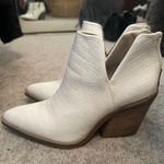 Boutique Booties White Size 7 Photo 1