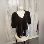 Collection B Black and gold blouse Black Size M Photo 2