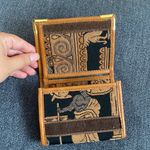 Horse embroidered wallet Brown Photo 2