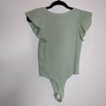 Celebrity Pink  Green Sage Bodysuit Sz Medium Photo 5